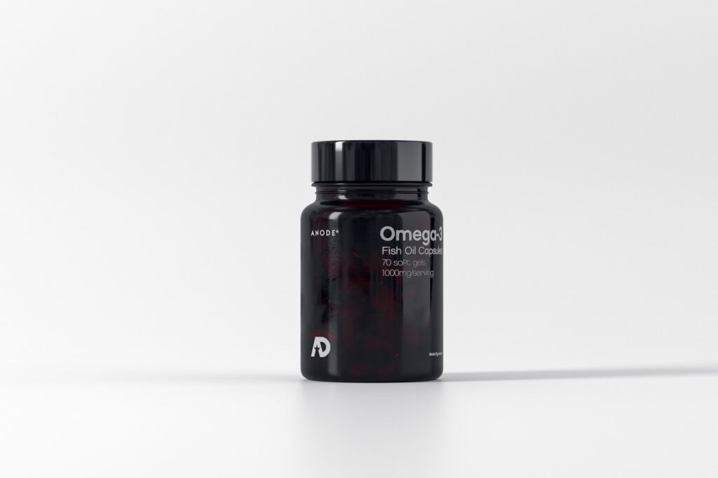 Fish oil tablets